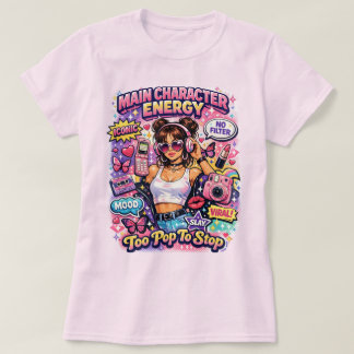 Camiseta com Impressão Pop