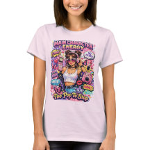 Camiseta com Impressão Pop