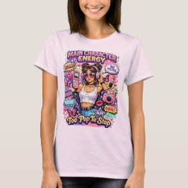 Camiseta com Impressão Pop