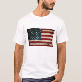 Camiseta Com Liberdade E Justiça Para Toda Bandeira America