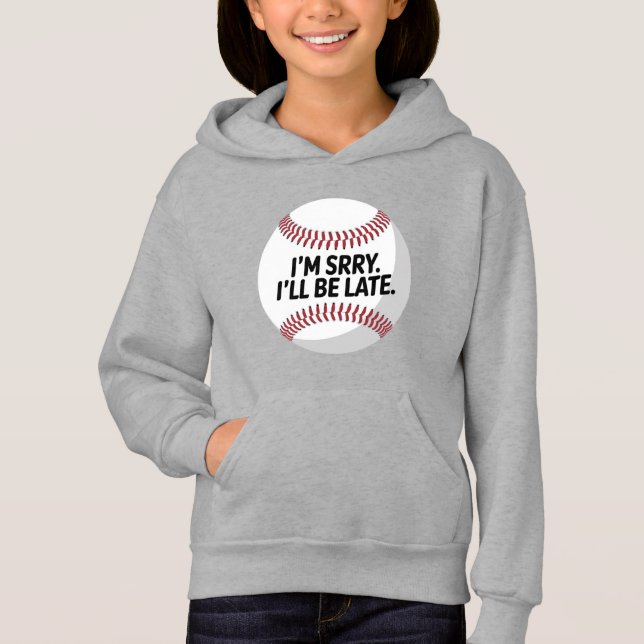 Camiseta Com licença de beisebol engraçado (Frente)