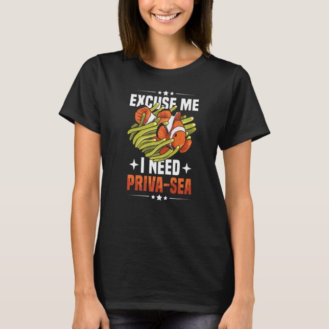 Camiseta Com licença, preciso de um trocadilho para um palh (Frente)