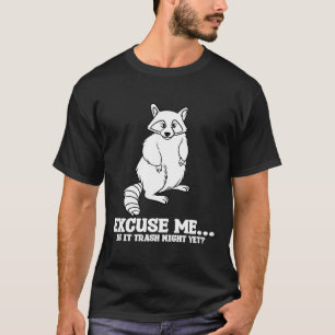 Camiseta Com Licença, Urso Raquino Lixeira Panda Forest Ani
