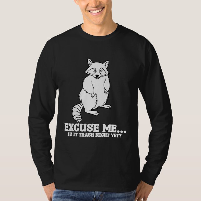 Camiseta Com Licença, Urso Raquino Lixeira Panda Forest Ani (Frente)