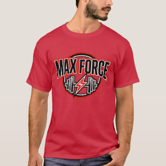 Camiseta com Logo da Max Force Gym