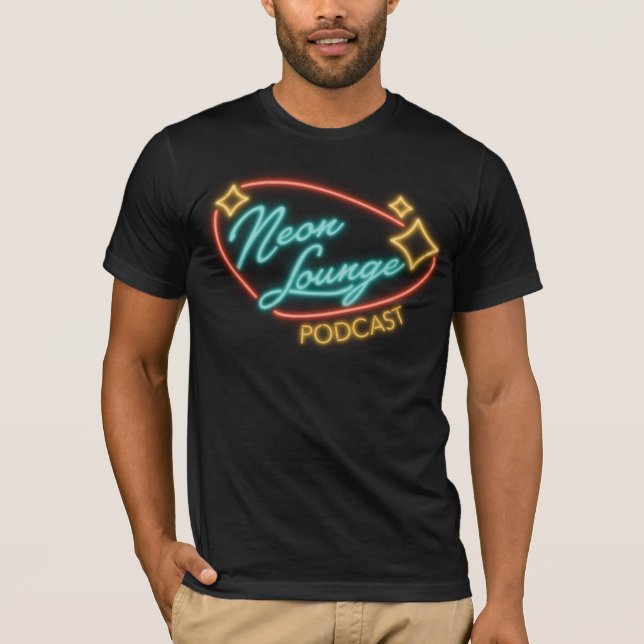 Camiseta com Logo da Neon Lounge (Frente)