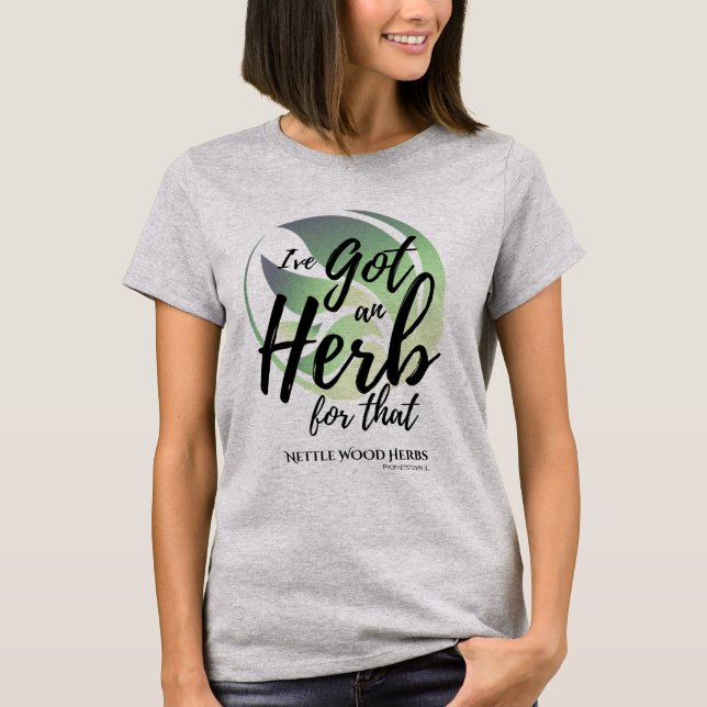 Camiseta com Logo Herb for That Brush Stroke (Frente)
