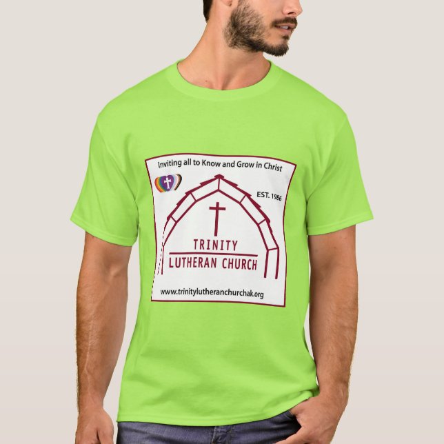 Camiseta com logotipo da Trindade (Frente)