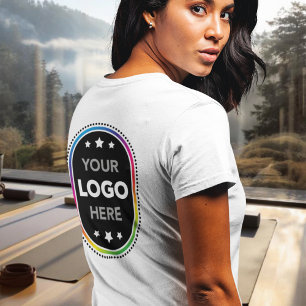 Camiseta com Logotipo de Empresa Feminina - Estamp