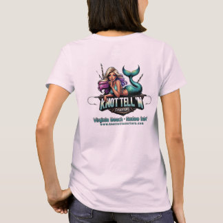 Camiseta com Logotipo de Sereia Knot Tell'n para S