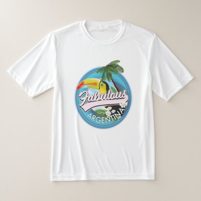 Camiseta com logotipo explore fabulosa Argentina (Postura )
