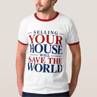 Camiseta com Logotipo Frontal - Salve o Mundo