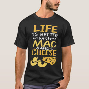 Camiseta Com Mac E Queijo Macaroni