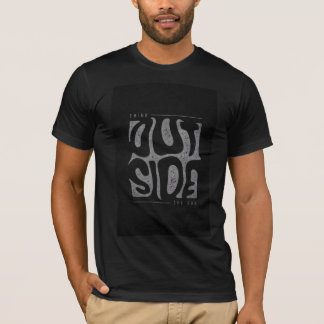 Camiseta com manga preta e novo design 