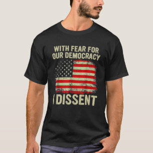 Camiseta Com-Medo-Pela-Nossa-Democracia-Eu-Disso