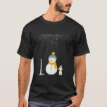 Camiseta Com Meu Snowmies Natal Snowman Snowman<br><div class="desc">Com Os Meus Neves,  Snowman E Cachorro 1.</div>