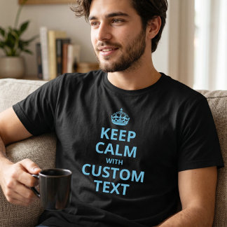 Camiseta com Modelo de Citação Personalizada Keep