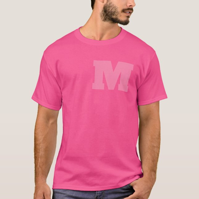 Camiseta com monograma "m" (Frente)