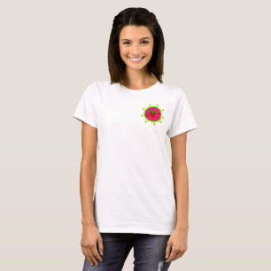 Camiseta com Morangos Torcidos