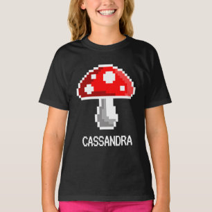 Camiseta com nome de cogumelo (filho)