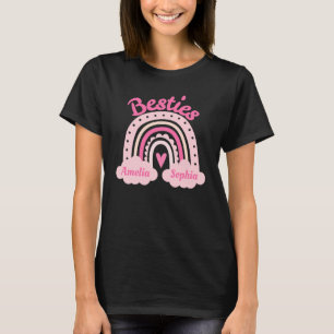 Camiseta com Nome Personalizado das Melhores Amiga
