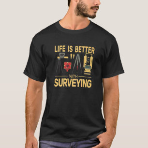 Camiseta com o inspetor de terras da produção