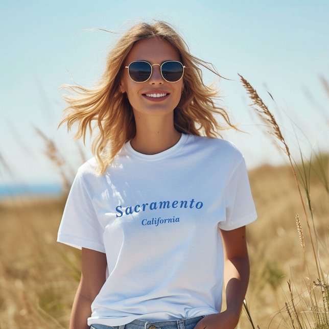 Camiseta com o nome do Estado e da cidade (Criador carregado)