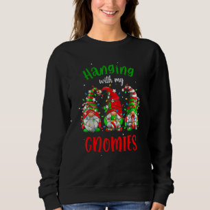 Camiseta Com Os Meus Papais noeis Nórdicos Gnomos Christm
