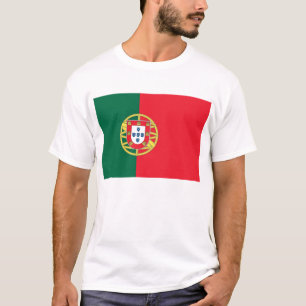 Camiseta com pavilhão de Portugal