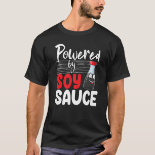 Camiseta Com Poder de Molho de Soja Mulheres Molho Amam Foo