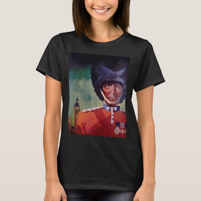 Camiseta com Poster de Londres (Frente)