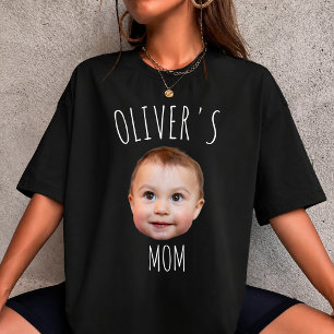 Camiseta com Rosto Personalizado, Foto e Texto Per