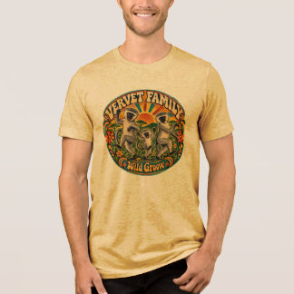 Camiseta com Rosto Vintage Psicodélico Sweet Jam
