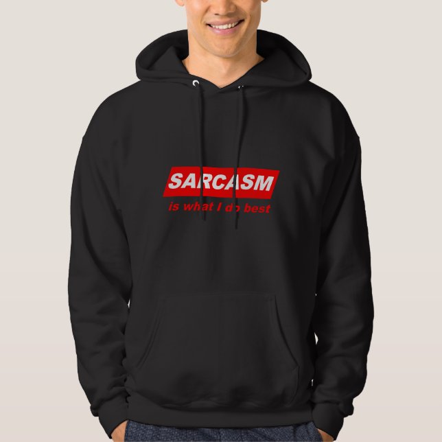 Camiseta com sarcasmo engraçado Sarcasmo é o que e (Frente)