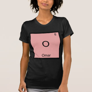 Camiseta com símbolo do elemento químico engraçado