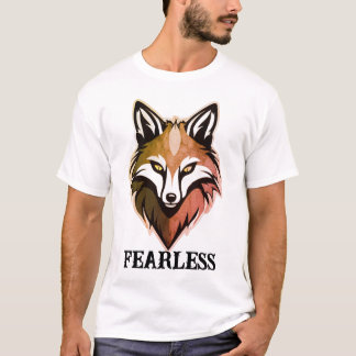 Camiseta com Slogan do Lobo Destemido – Freefit Cl