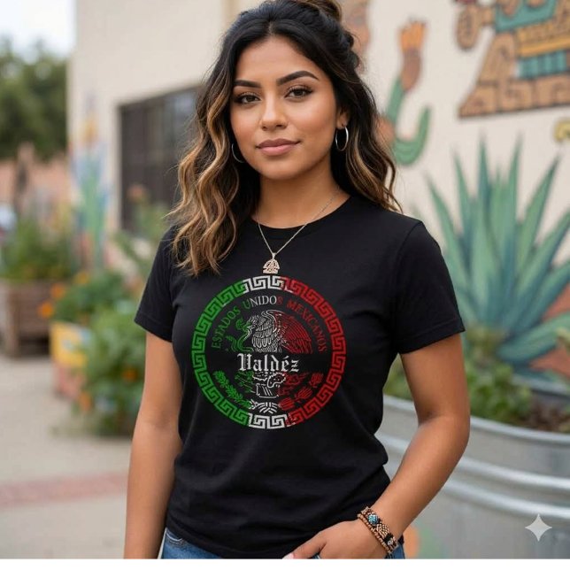 Camiseta com Sobrenome Valdéz (Valdéz Last Name T-shirt)