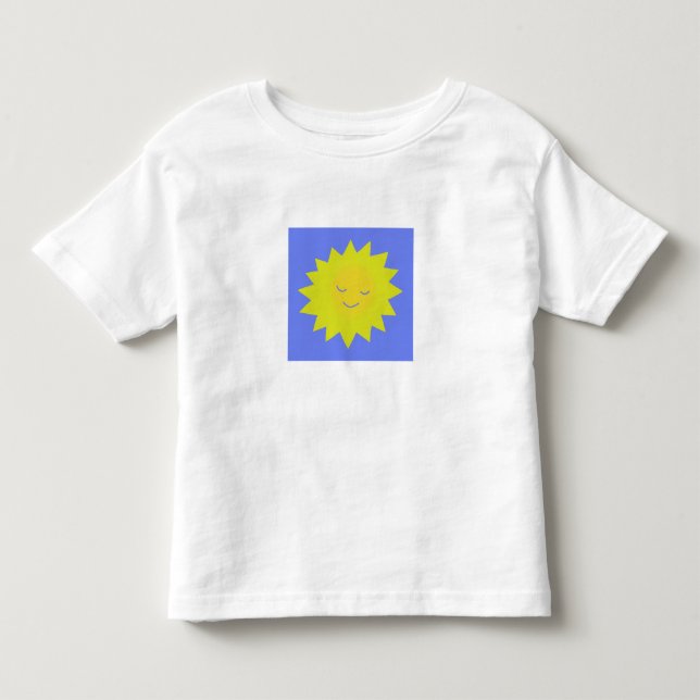 Camiseta com Sol Amarelo (Frente)