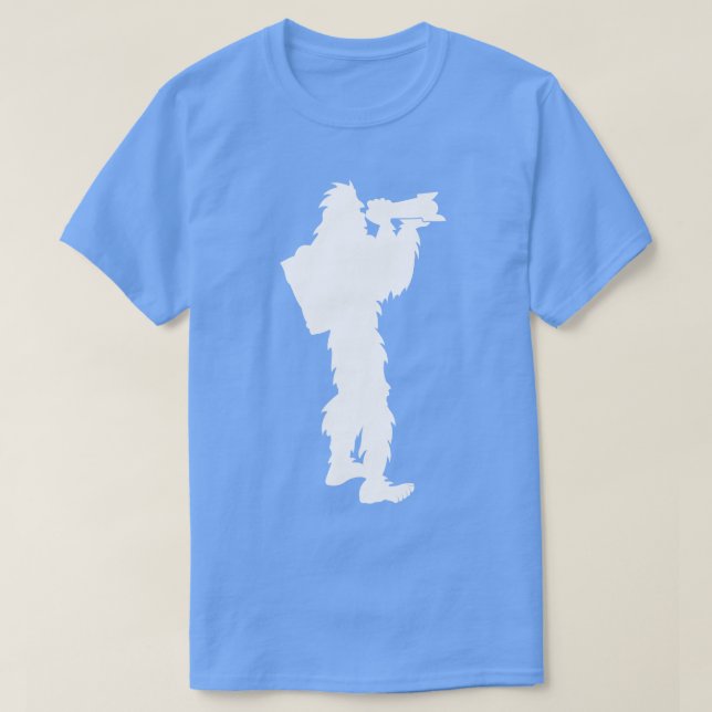 Camiseta Com Telescópio Astronômico (Frente do Design)