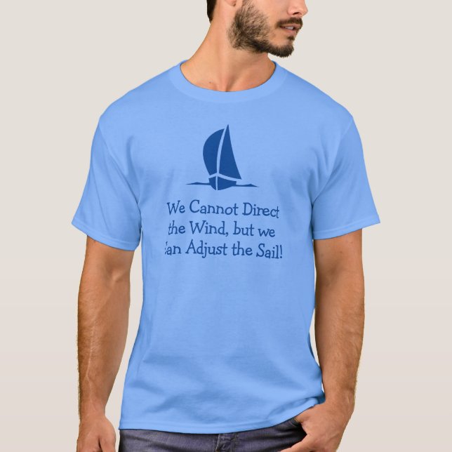 Camiseta Com tema de vela ou iatismo (Frente)