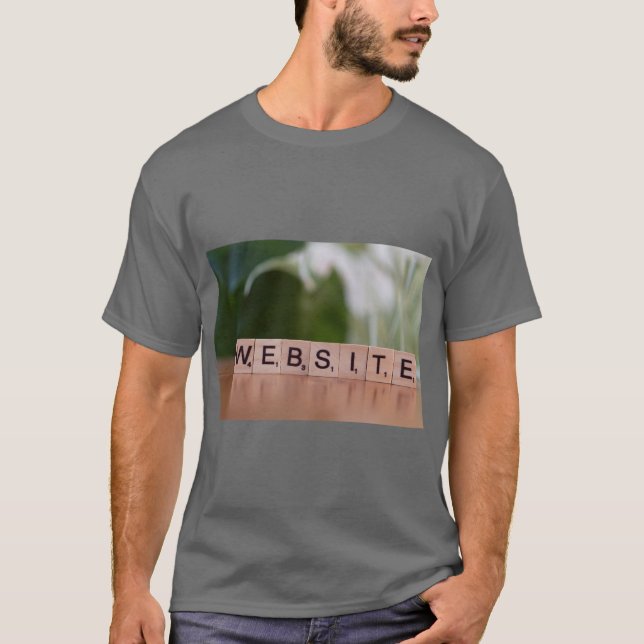 Camiseta com Tema Digital Moderno “Modo Site” (Frente)