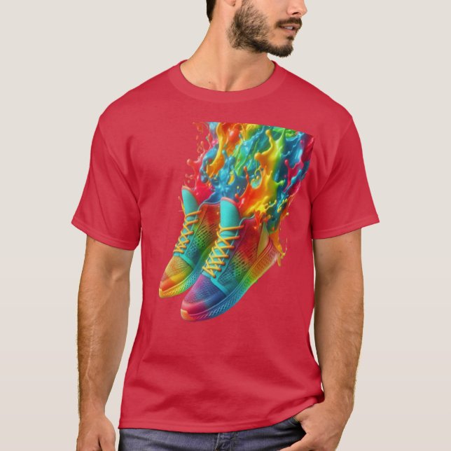 Camiseta com tênis (Frente)