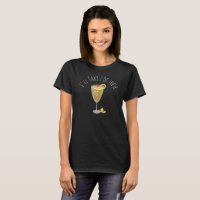 Camiseta com Texto de Bebida Ombre de Coquetel Mim
