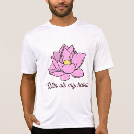 Camiseta Com Toda Minha Arte Rosa