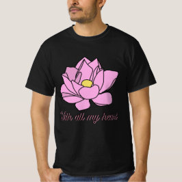 Camiseta Com Toda Minha Arte Rosa