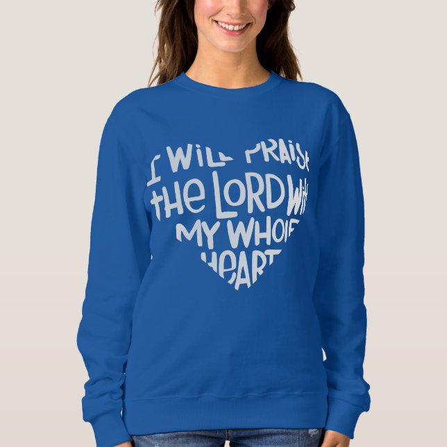 Camiseta Com todo o meu coração (Frente)