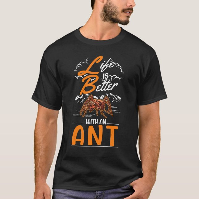 Camiseta com um Ant 1 (Frente)
