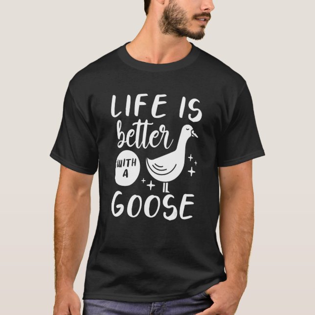 Camiseta Com Um Ganso (Frente)