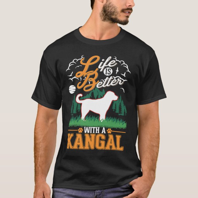 Camiseta com um Kangal 1 (Frente)