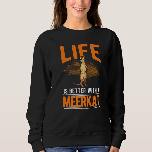 Camiseta com um Meerkat (Frente)